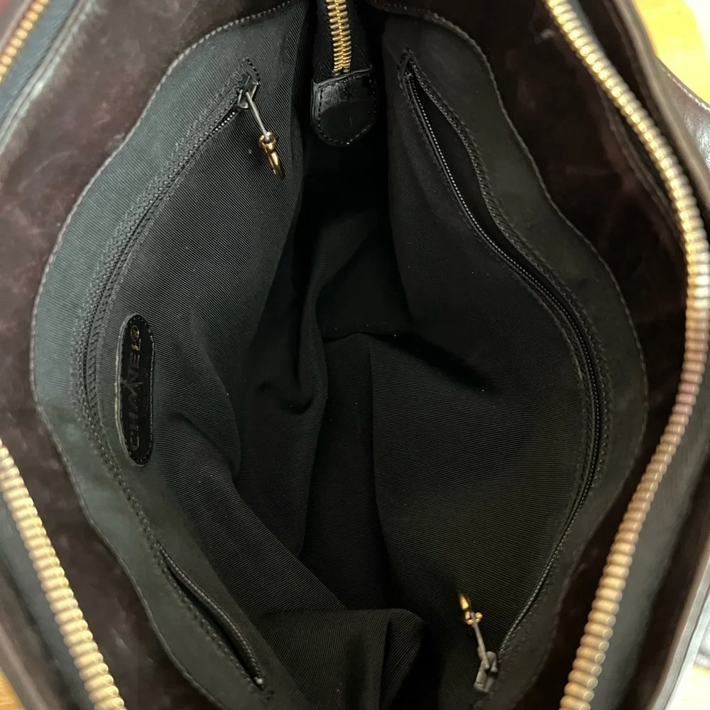 Chanel Patent Leather Tote